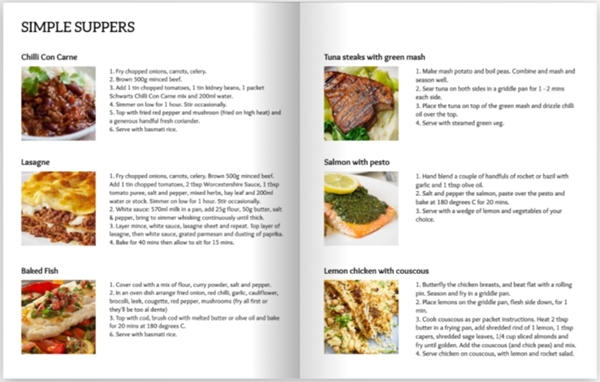 Show details for A4 Recipe Book | non-US books only