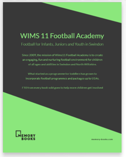Picture of Football Academy Match Day Diary WIMS11