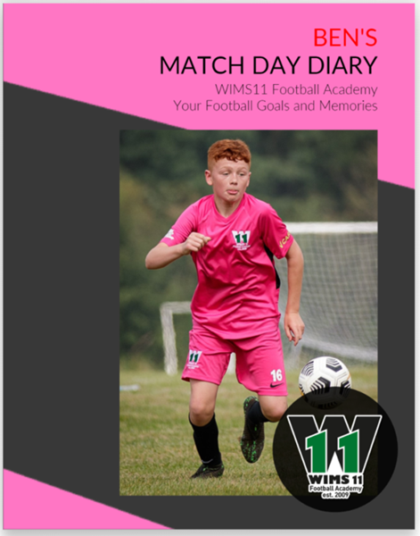 Picture of Football Academy Match Day Diary WIMS11