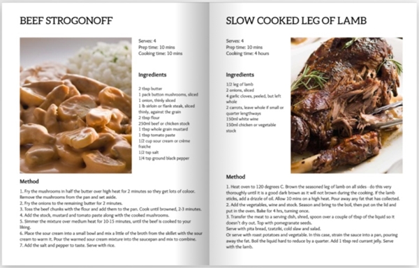 Show details for A4 Recipe Book | non-US books only