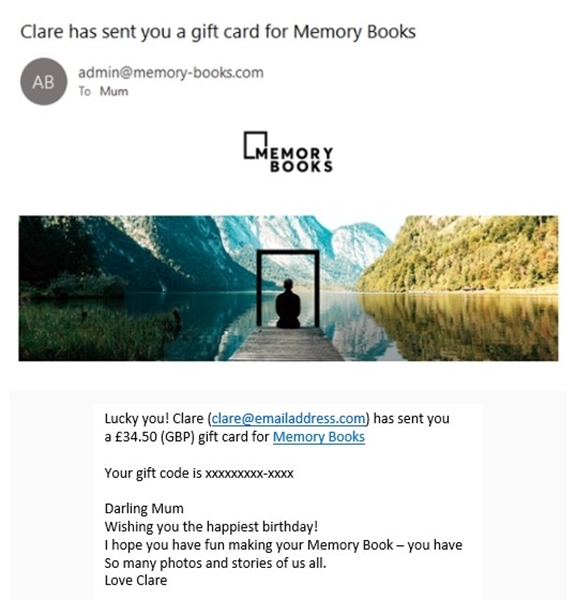 Picture of A Gift Card
